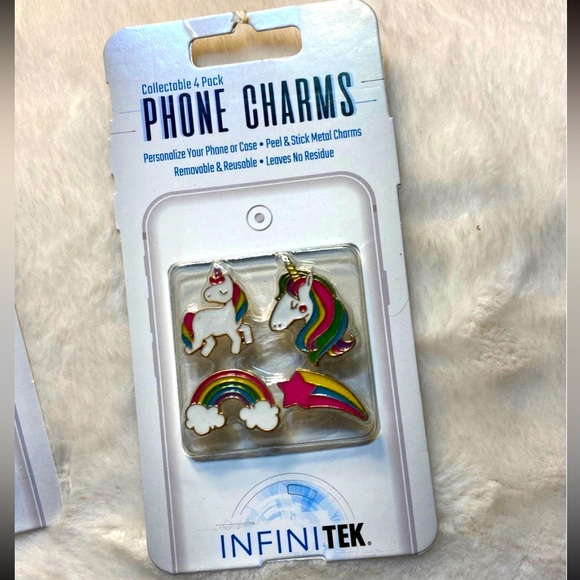 Infinitek Collectible Peel and Stick Metal Cell Phone Charms - Picture 2 of 5